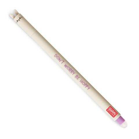 Legami - Erasable Gel Pen - Bunny - Purple Ink