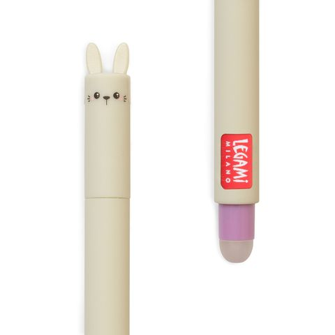 Legami - Erasable Gel Pen - Bunny - Purple Ink