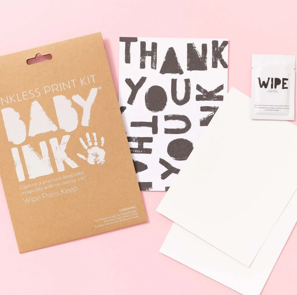 BABYink Ink-less Print Kit - Gorgeous Grey