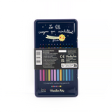 Moulin Roty - Les Cometes Filantes - Metallic Colouring Pencils 12pc