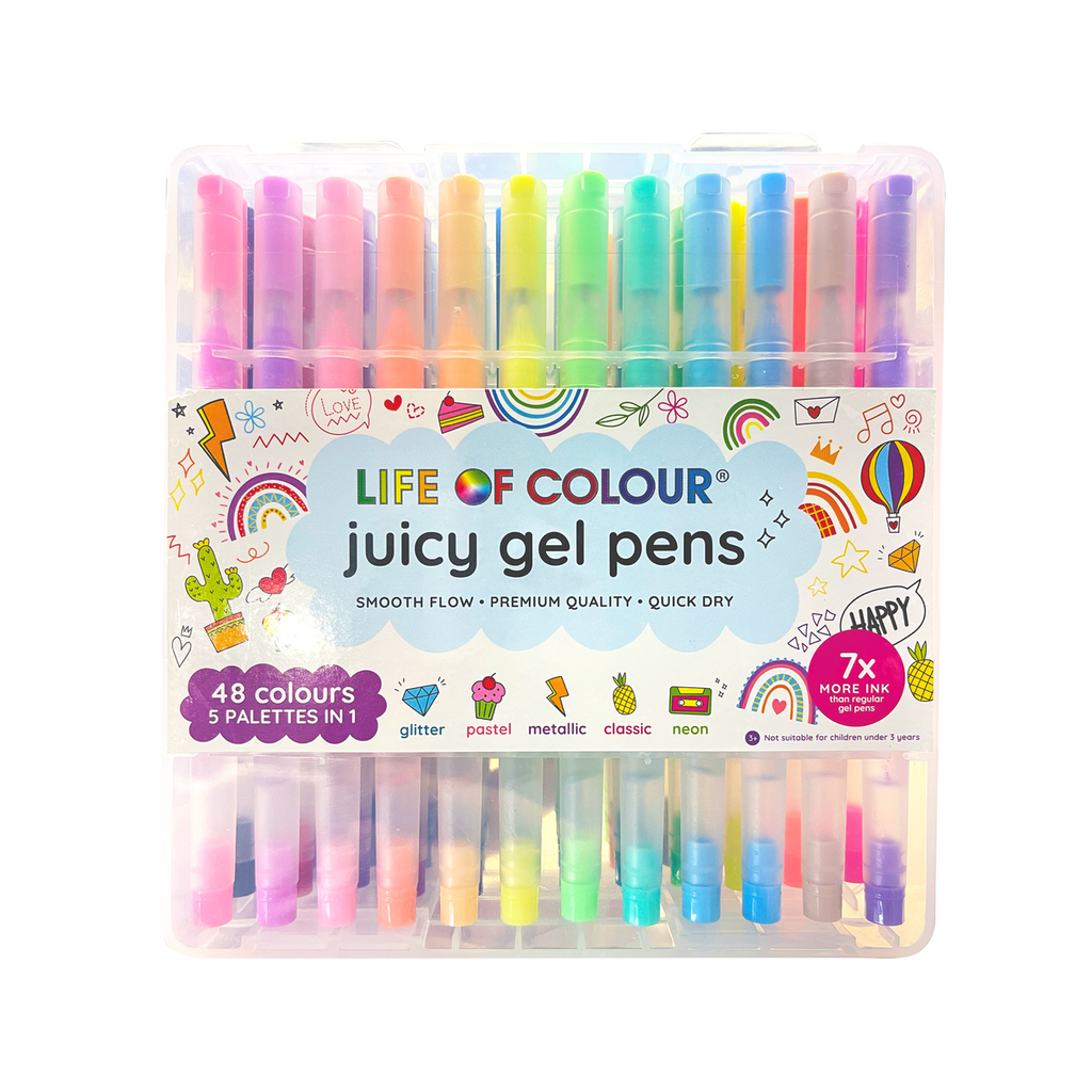 JUICY GEL PEN - 48pc