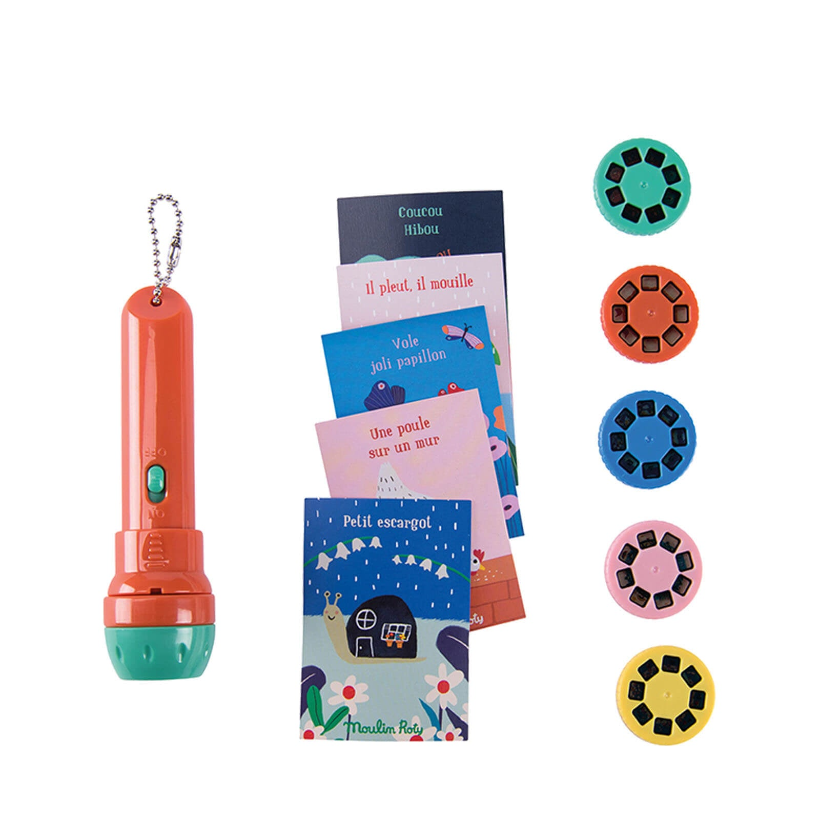 Moulin Roty Storybook Torch Set - Sweet Nursery Rhymes