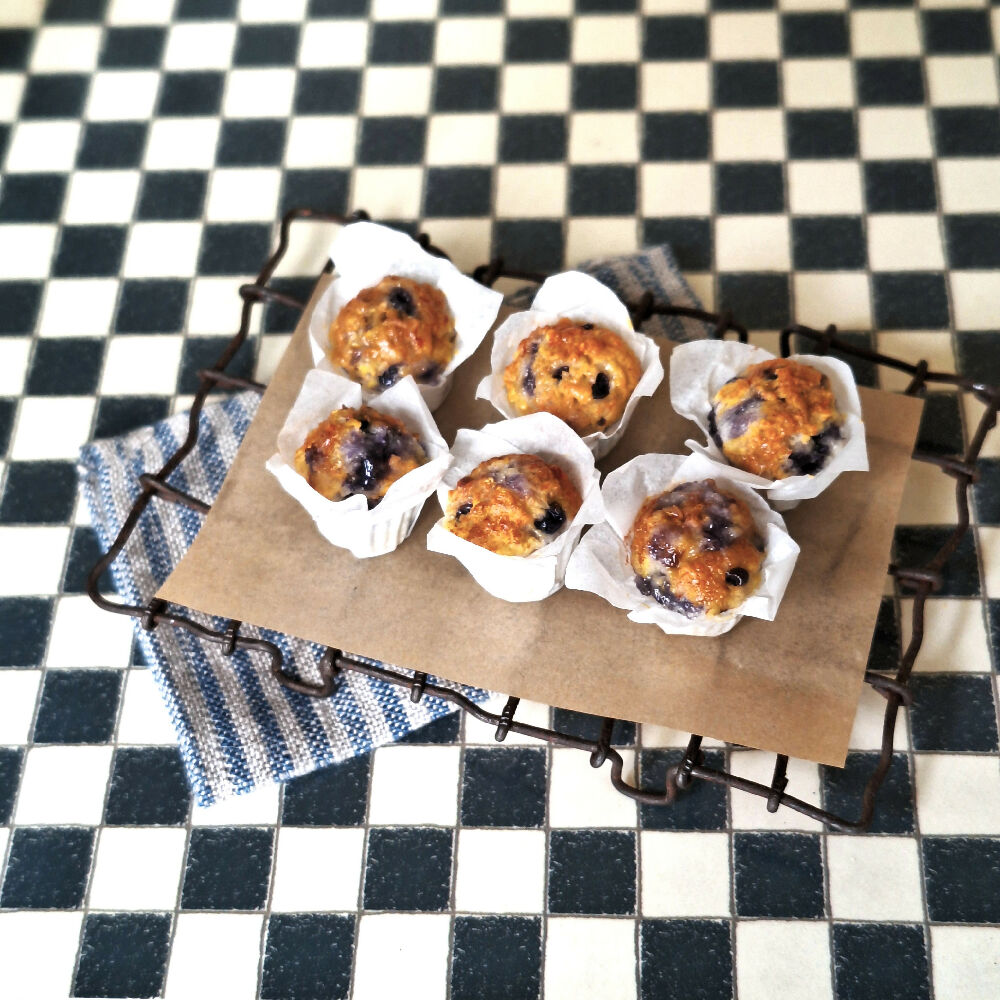 Ratatouille Miniatures - Blueberry Muffin