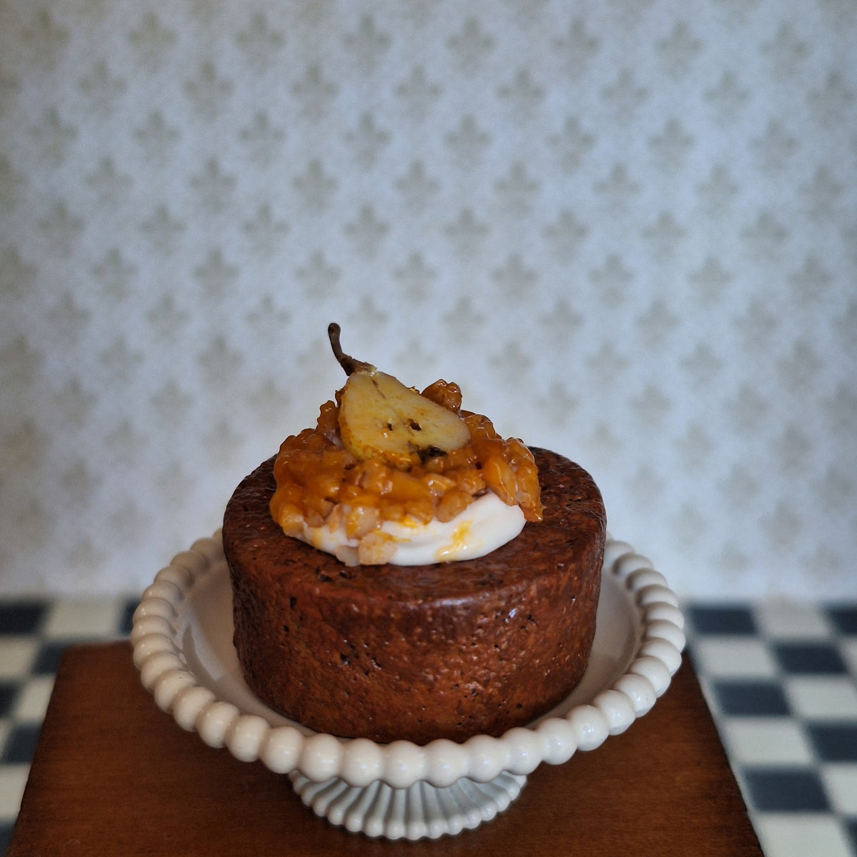 Ratatouille Miniatures -  Caramel Pear Cake