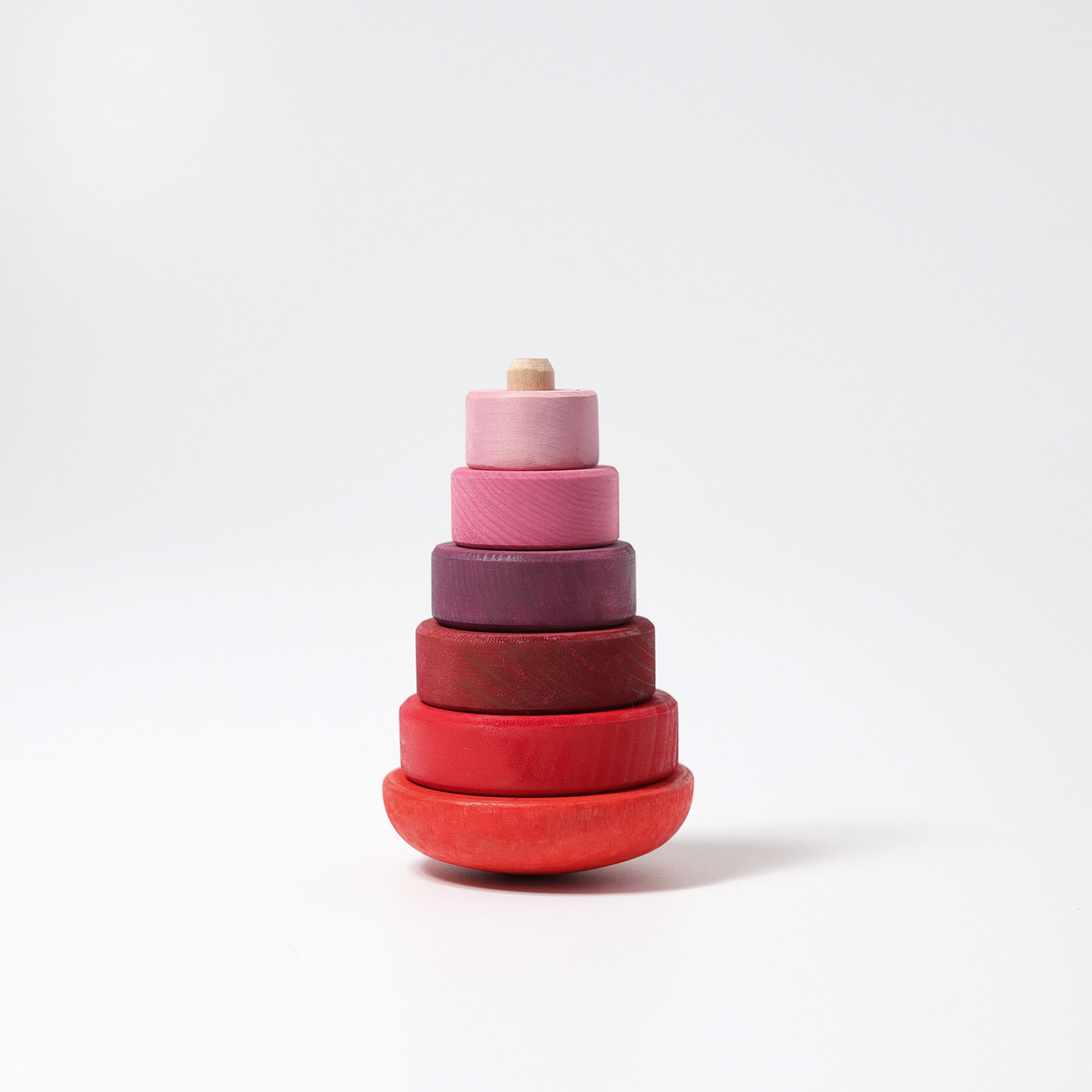 Grimm's - Wobbly Conical Tower Pink