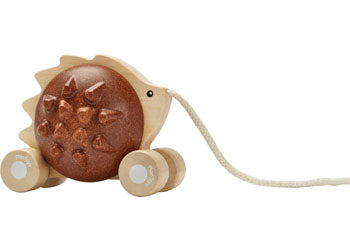 Plan Toys - Pull Along Hedgehog