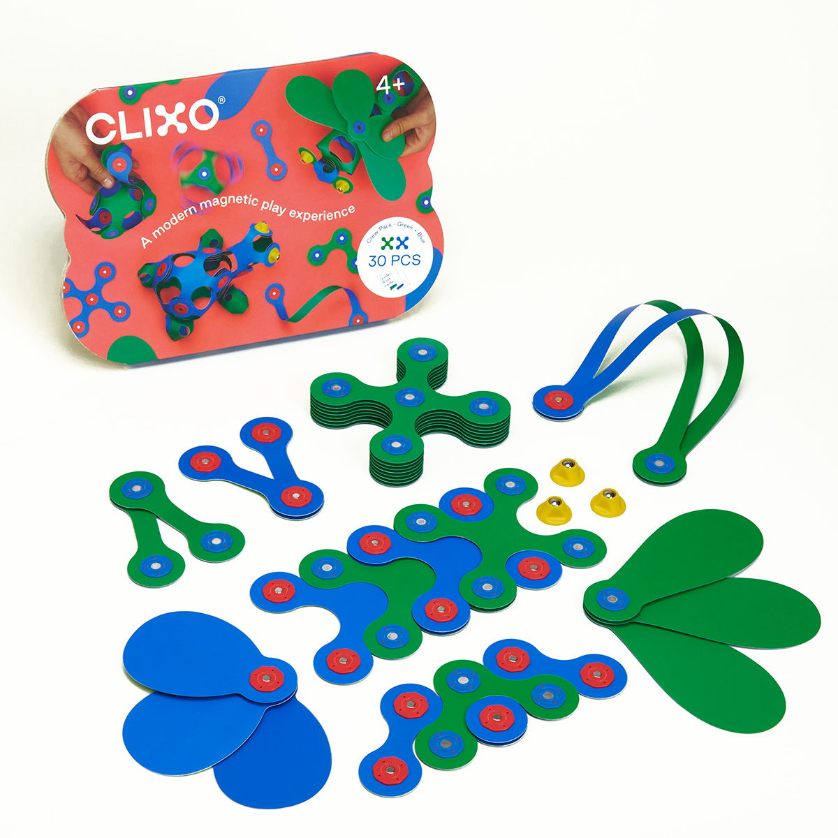 Clixo - Crew Pack Blue/Green 30PC