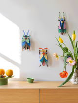 Studio Roof - Wall Art - Emerald Beetle