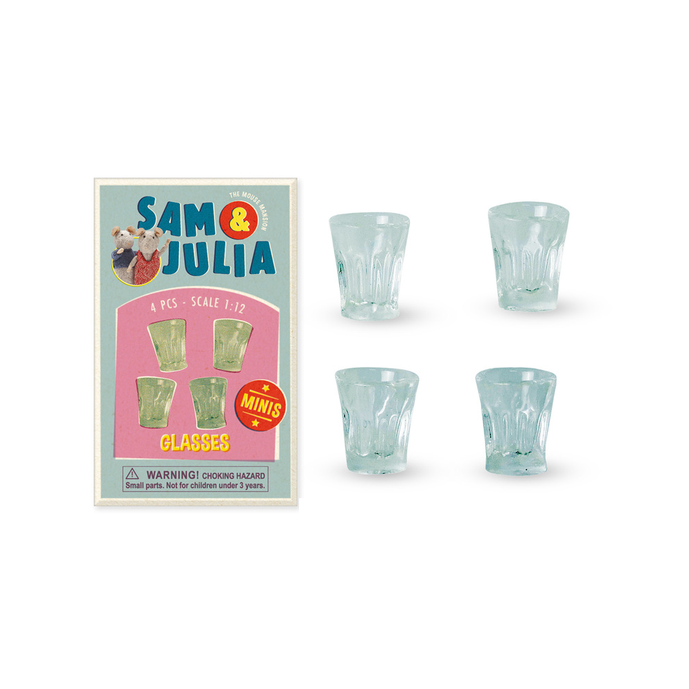 Sam & Julia - Mini Doll House Accessories - Glasses