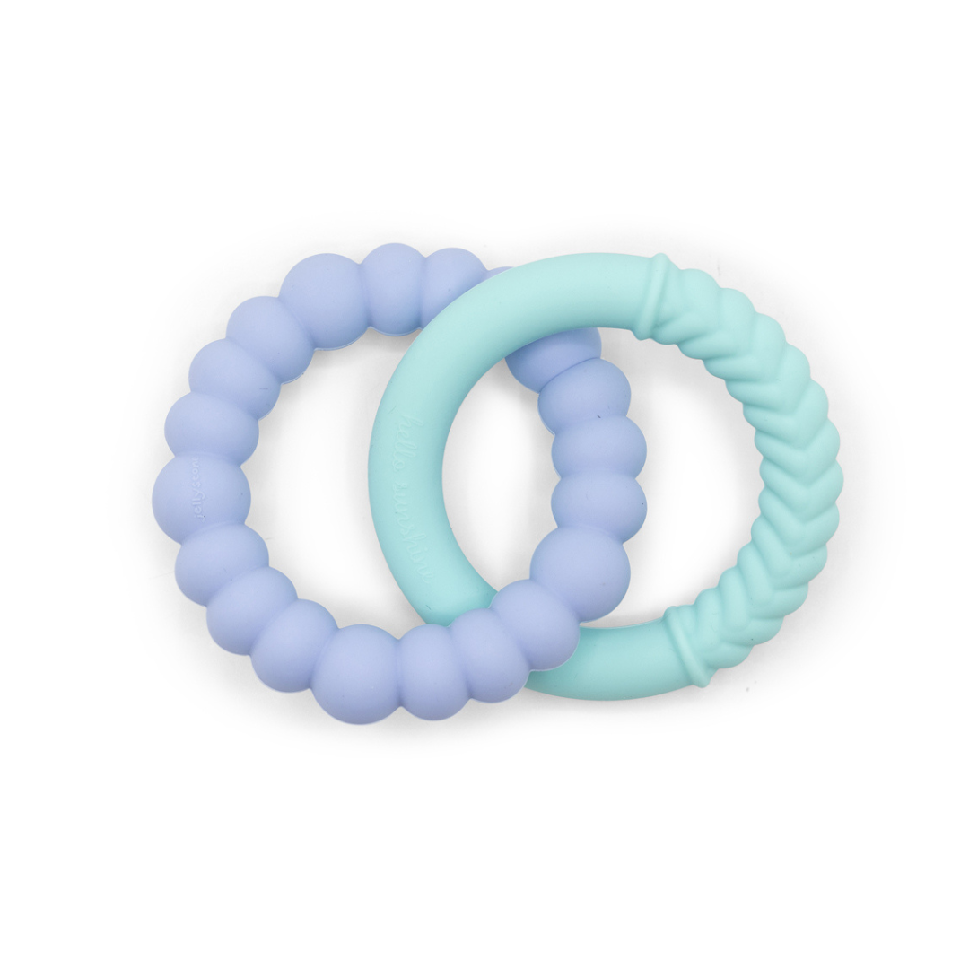 Sunshine Teether - Soft Mint & Soft Blue