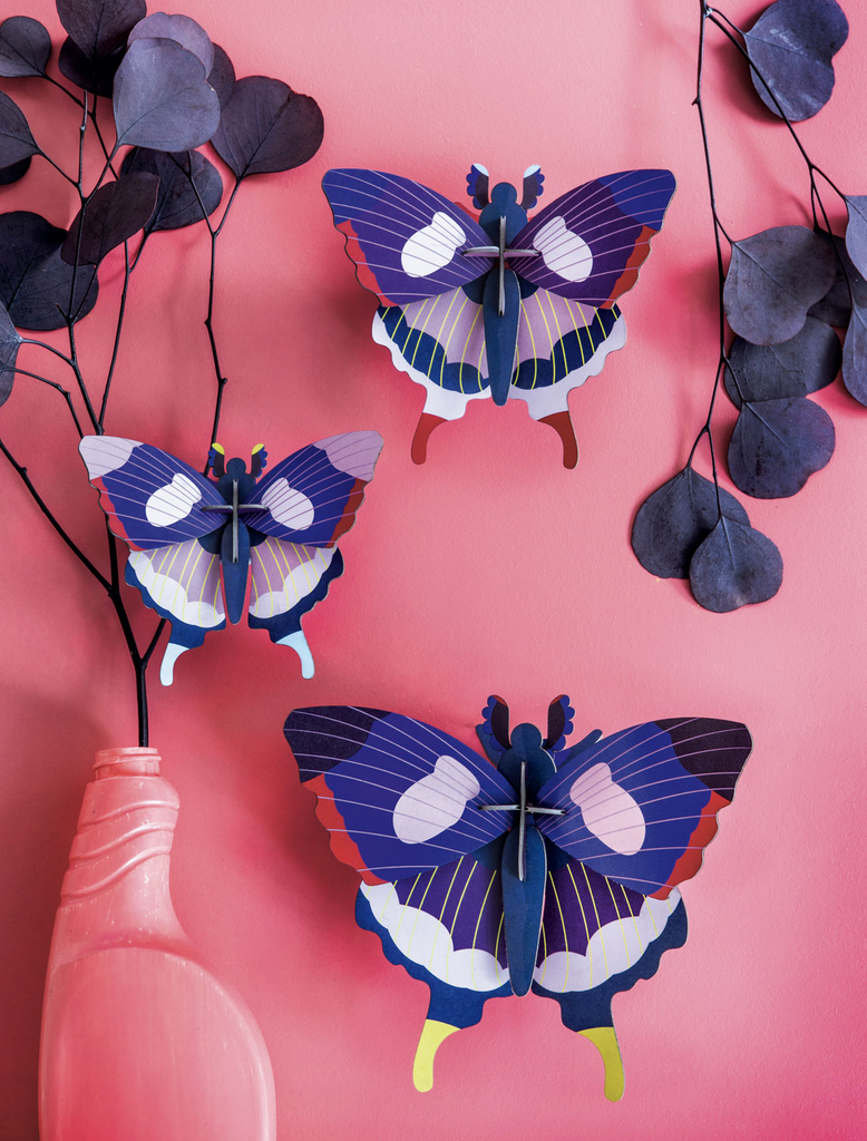 Studio Roof- Set Of 3 Swallowtail Butterflies