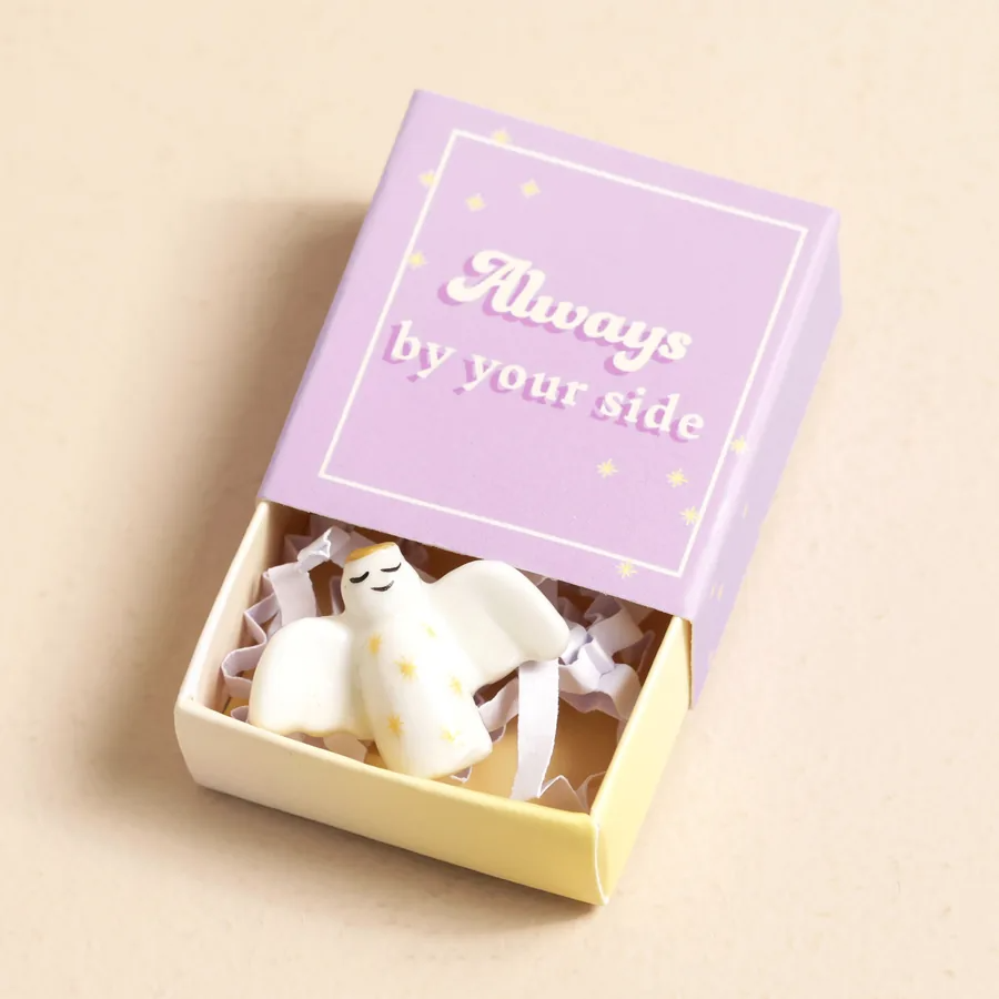 Tiny Matchbox Token - Angel