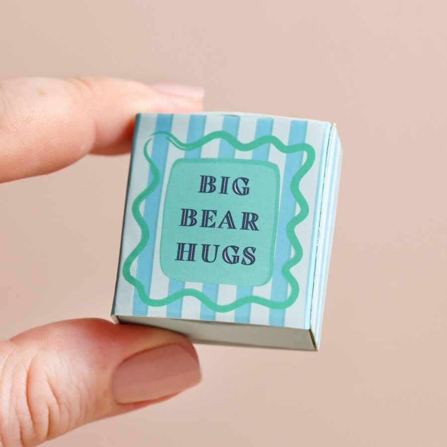 Tiny Matchbox Token - Bear