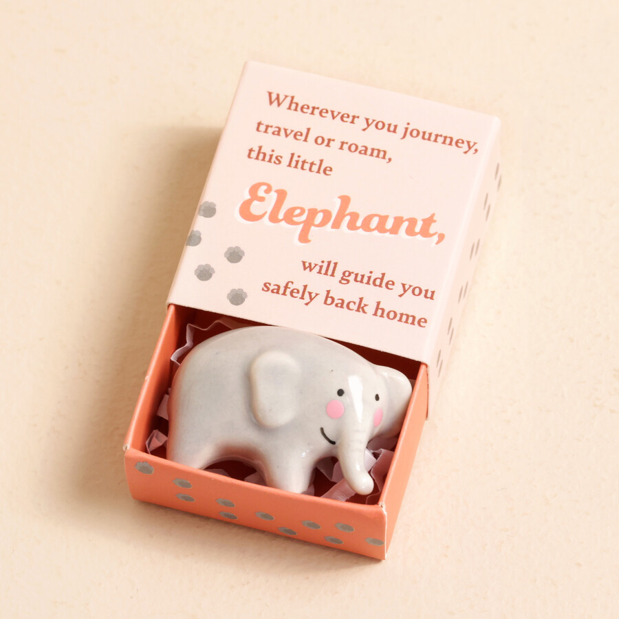 Tiny Matchbox Token - Elephant