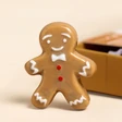 Tiny Matchbox Token - Gingerbread Man
