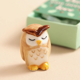Tiny Matchbox Token - Owl