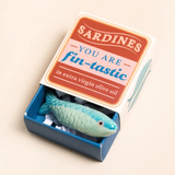Tiny Matchbox Token - Sardine