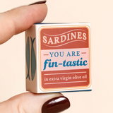 Tiny Matchbox Token - Sardine
