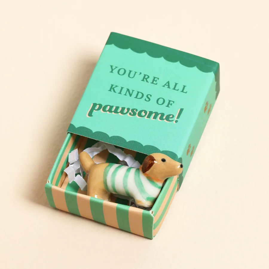 Tiny Matchbox Token - Sausage Dog