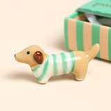 Tiny Matchbox Token - Sausage Dog
