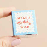 Tiny Matchbox Token - Birthday Cake
