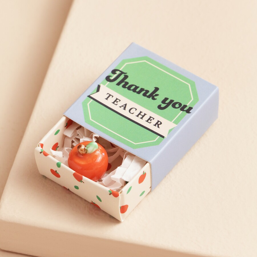 Tiny Matchbox Token - Apple