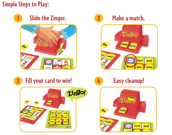 Thinkfun - Zingo Sight Words Game