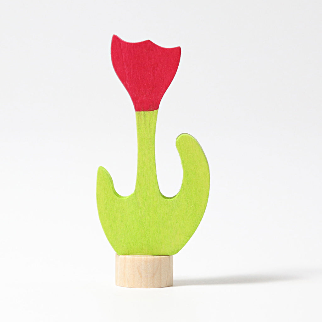Grimm's - Tulip Decoration - Red