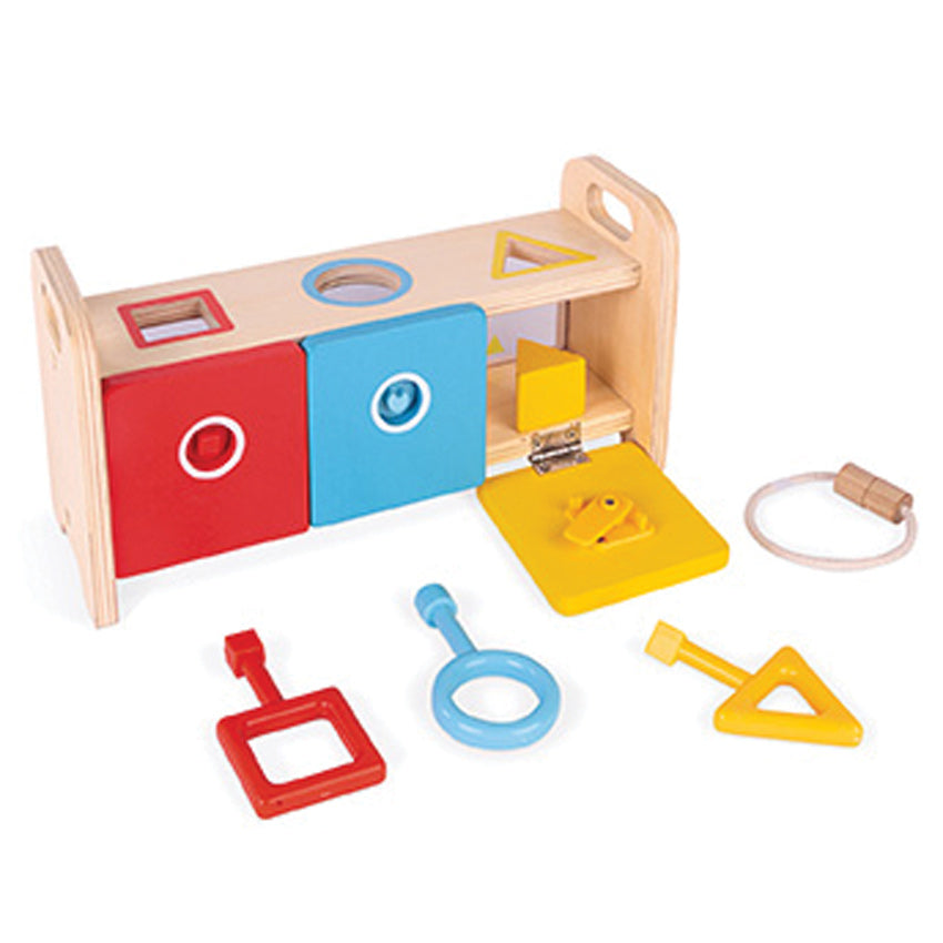 SHAPE SORTER BOX with KEYS