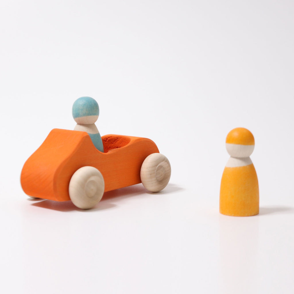 Grimm's Large Convertible Orange Car