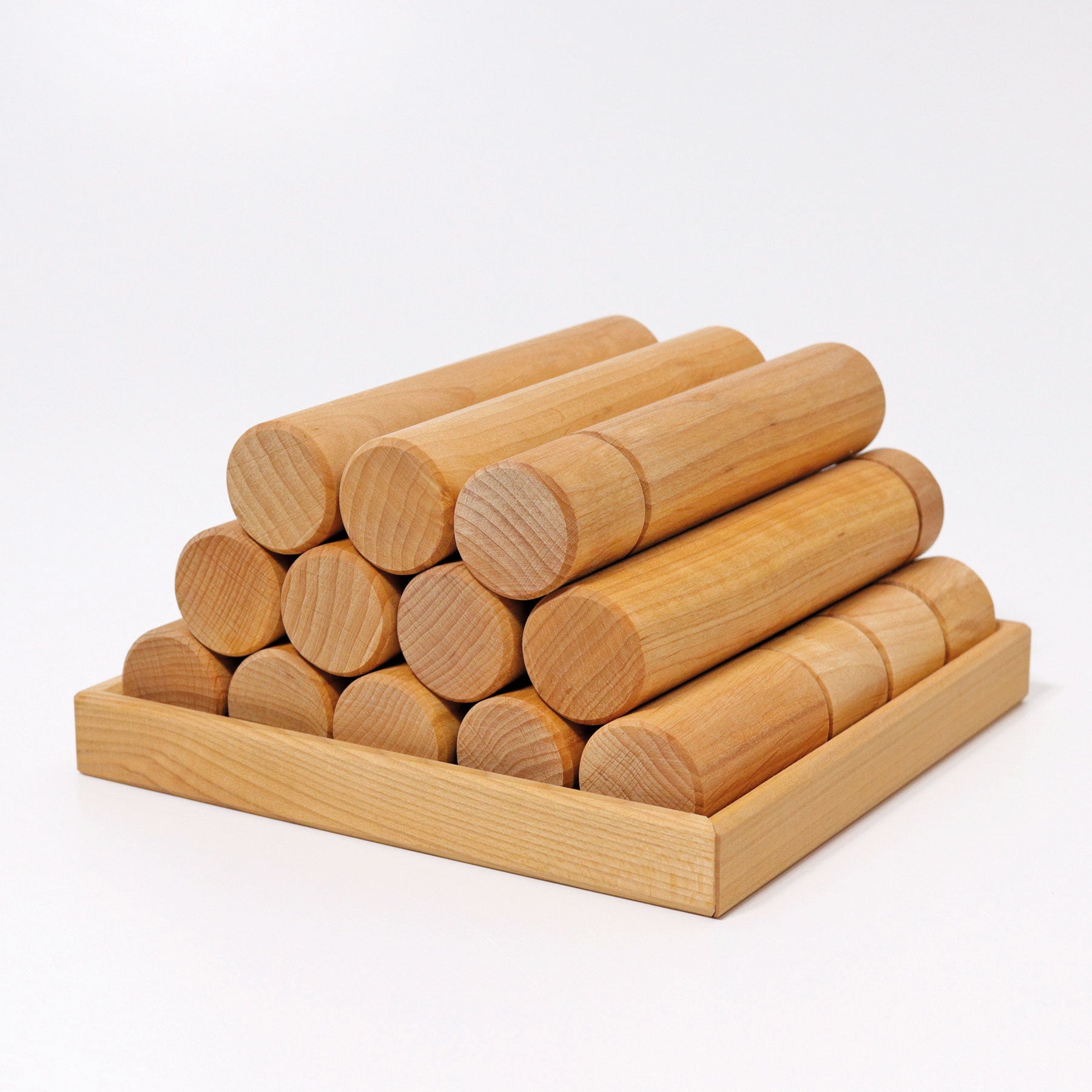 Grimm’S -  Rollers Large Building Set Natural