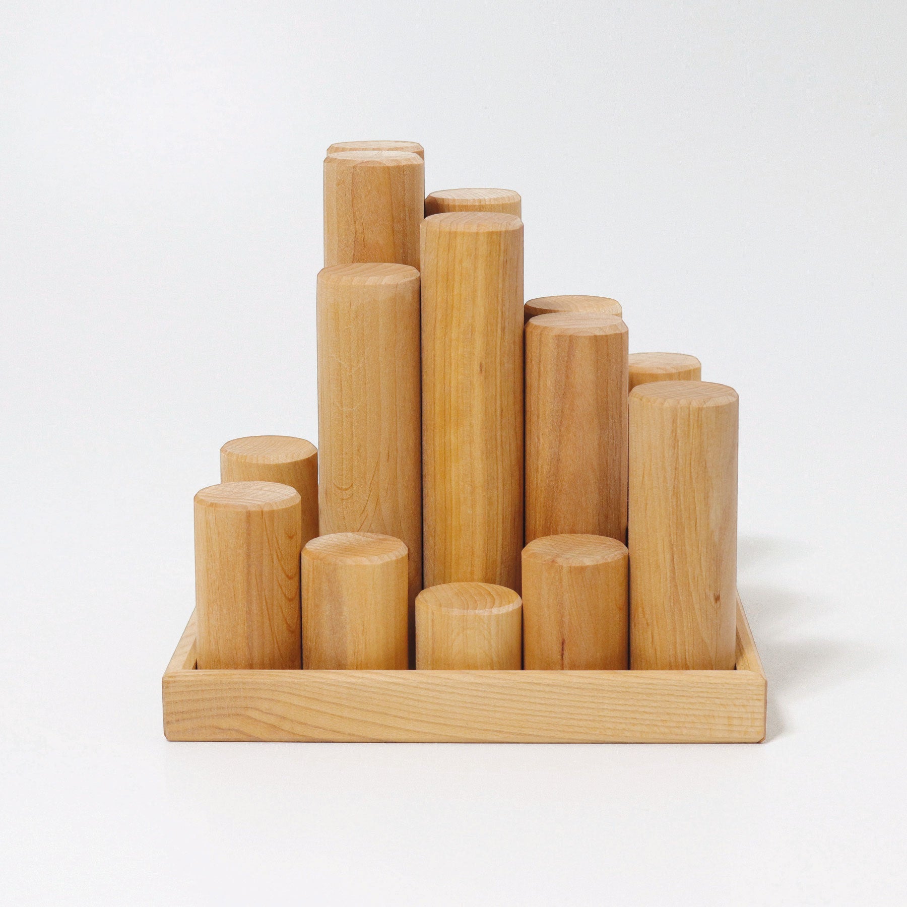 Grimm’S -  Rollers Large Building Set Natural