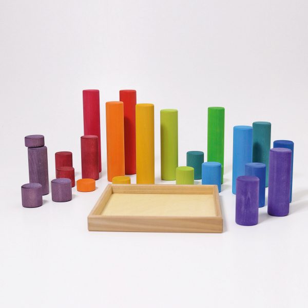 Grimm’S - Rollers Large Building Set Rainbow