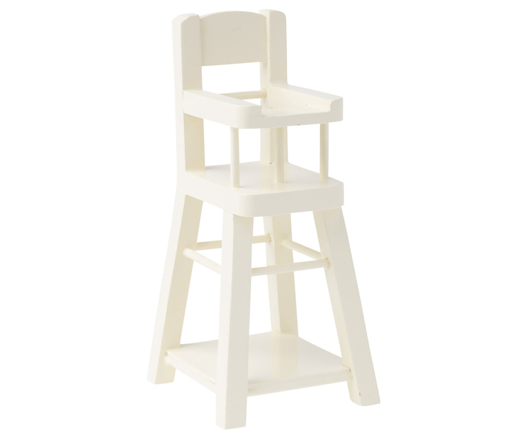HIGH CHAIR FOR MICRO OFF WHITE - MAILEG