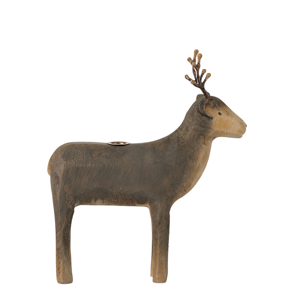 MAILEG - REINDEER CANDLE HOLDER