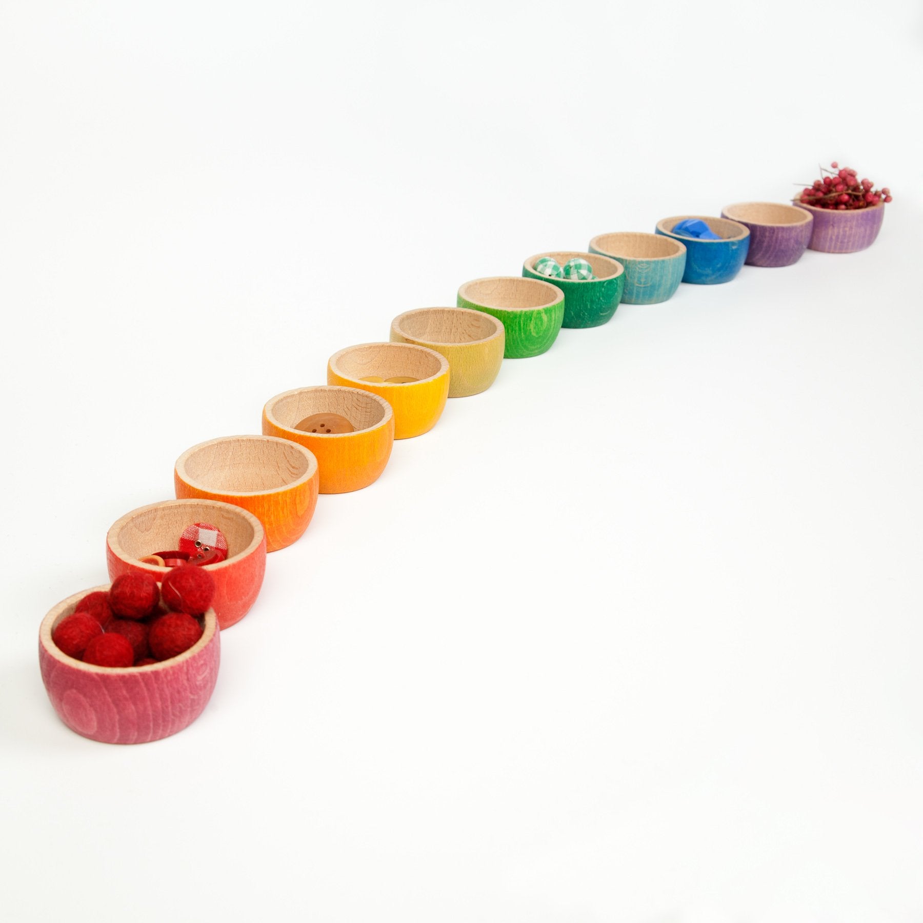 Grapat 12  Coloured Bowls