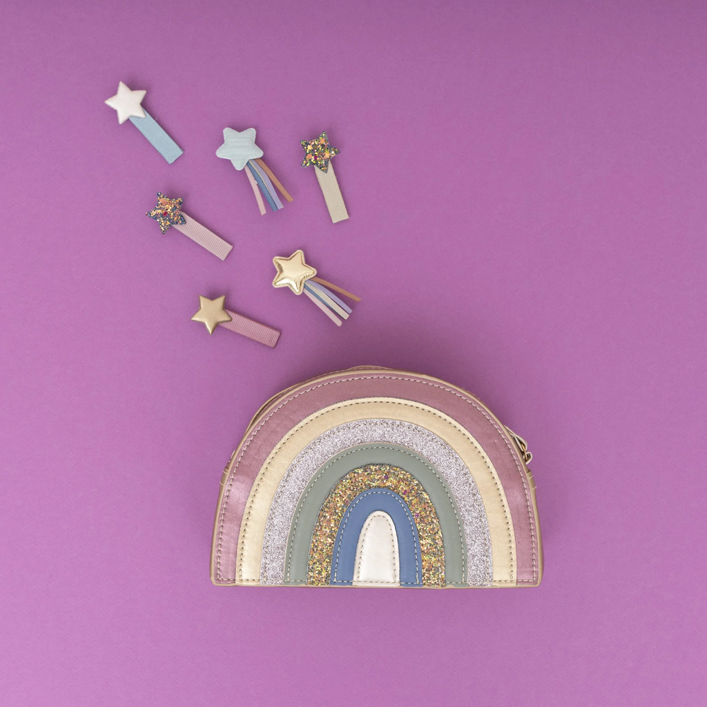 Mimi & Lula - Over The Rainbow Hair Clips - 4PC