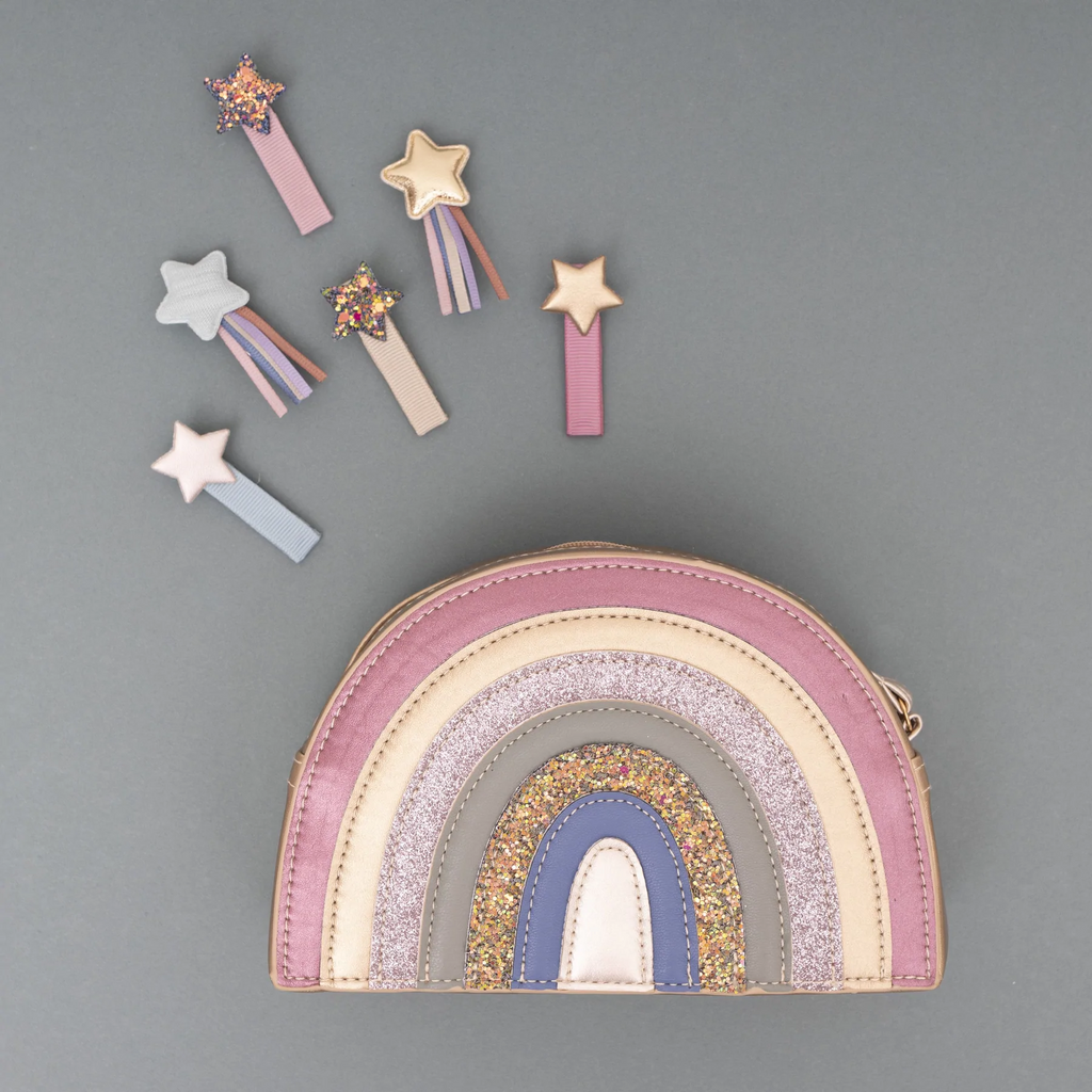 Mimi & Lula - Over The Rainbow Hair Clips - 4PC
