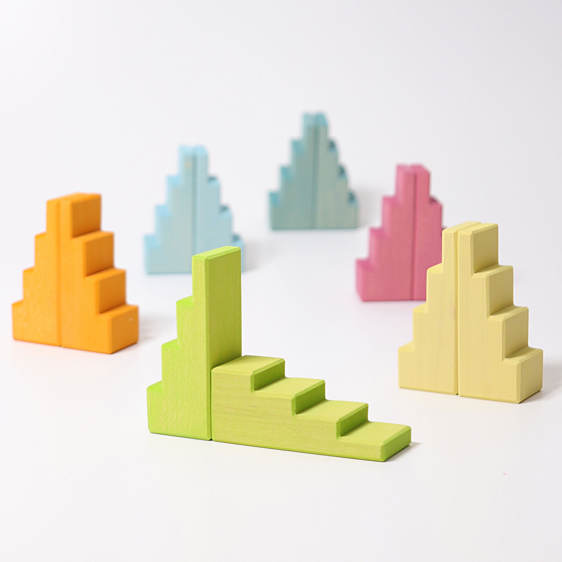 Grimm's - Stepped Roofs Pastel