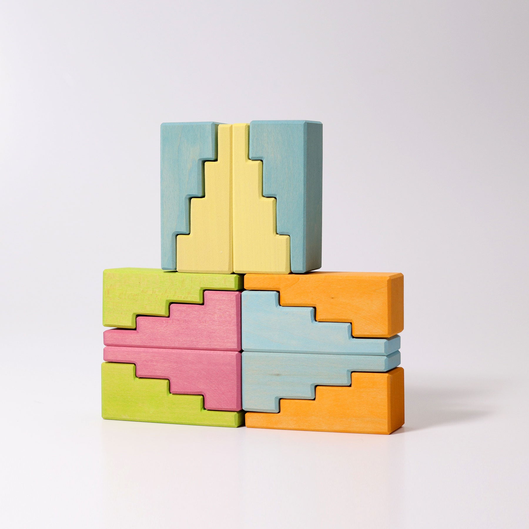 Grimm's - Stepped Roofs Pastel