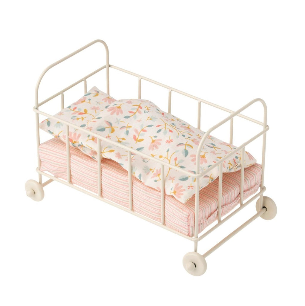 Maileg - Baby Cot Metal - Micro