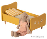 Wooden Bed Mini Yellow