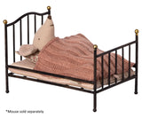 Maileg - Vintage Bed Anthracite - Mouse