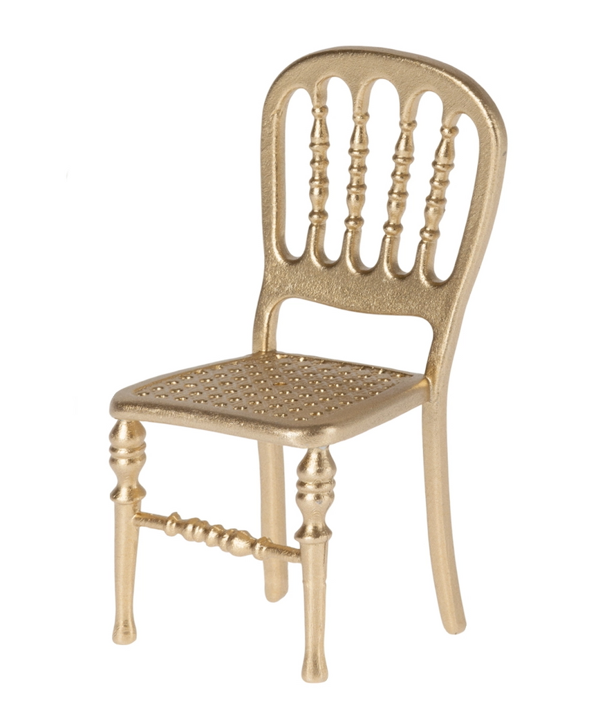 MAILEG - CHAIR MOUSE GOLD