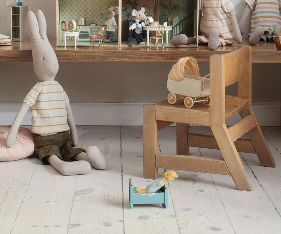 MAILEG - CHAIR MOUSE GOLD