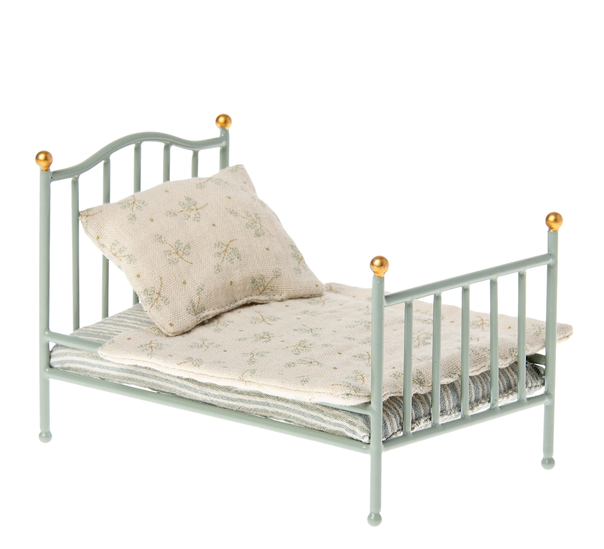 Maileg - Vintage Bed For Mouse - Mint