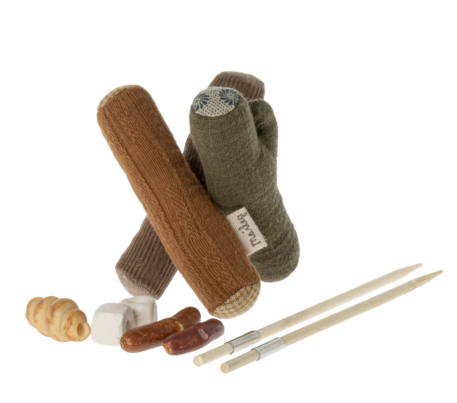 Maileg - Bonfire Set For Hiker Mouse