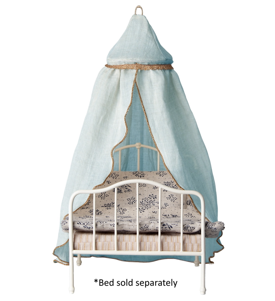 Maileg - Miniature Bed Canopy - Mint