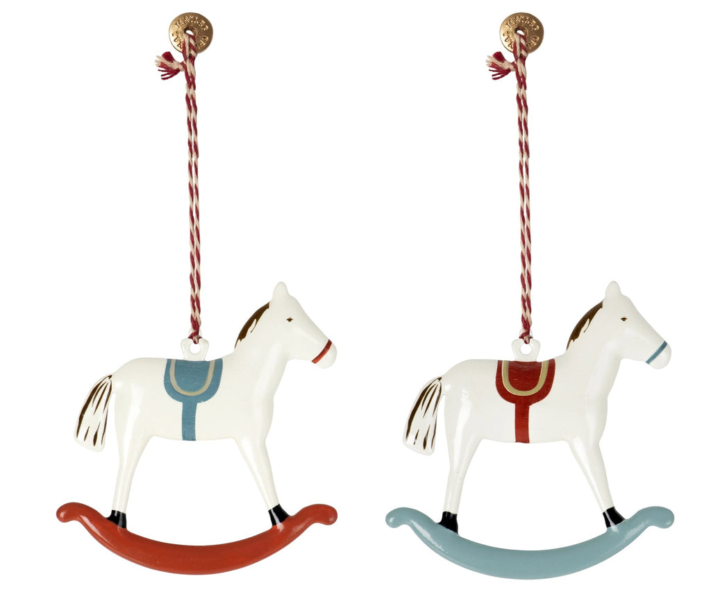 Maileg - Rocking Horse Metal Ornament