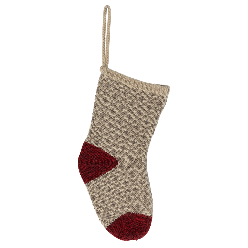 Maileg - Christmas Stocking Soft Grey
